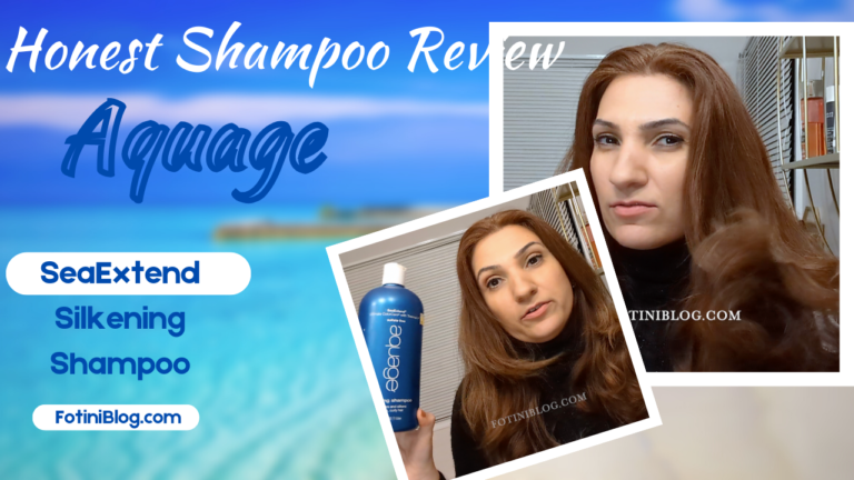 Honest Shampoo Review – Aquage | Short and Sweet talk through